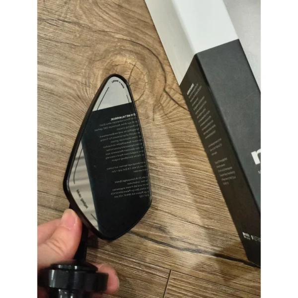 Random Motogadget UltraCut Metal Mirror Universal 2in1 Side Mirror End Bar Mirror