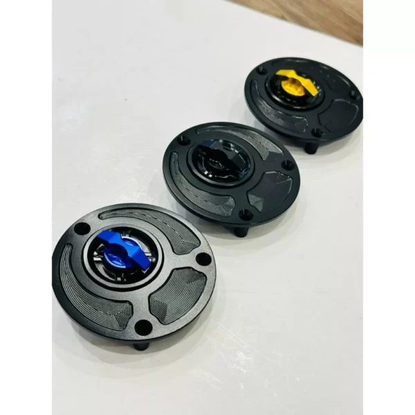 my-11134207-7r98u-luhc8odr8pkja7.webp Random R15m R15M R15v4 R15 v4 Motorcycle CNC Front Fork Preload Suspension Upper Cover Trim Fuel Tank Caps