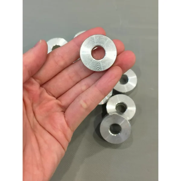 my-11134207-7r98w-lo9bkug82lo0e8.webp CNC Universal CNC Bush M10 10mm Black Silver Chrome 1 Pcs