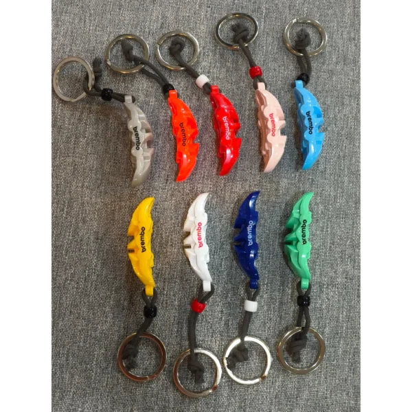 CNC Key Chain Unique Modern Key Chain Caliper Colourful