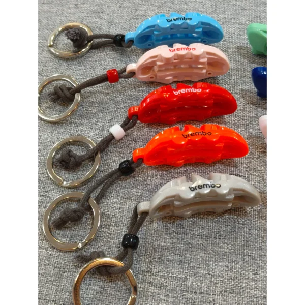 CNC Key Chain Unique Modern Key Chain Caliper Colourful