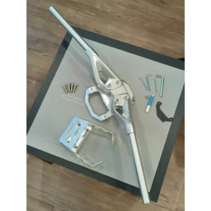 Handle Bar Handlebar Naked CNC Colour Chrome Silver