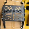 CNC Black Butterfly Adjustable Foldable Rear Rack