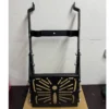 CNC Black Butterfly Adjustable Foldable Rear Rack