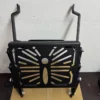CNC Black Butterfly Adjustable Foldable Rear Rack