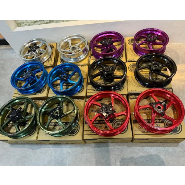 Random CNC Forged Rim Xmax Front Rear Set High Strength Lightweight Wheels Set Forged Alloy
