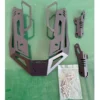 CNC Windshield   Bracket Set Smoke Colour Windshield Set