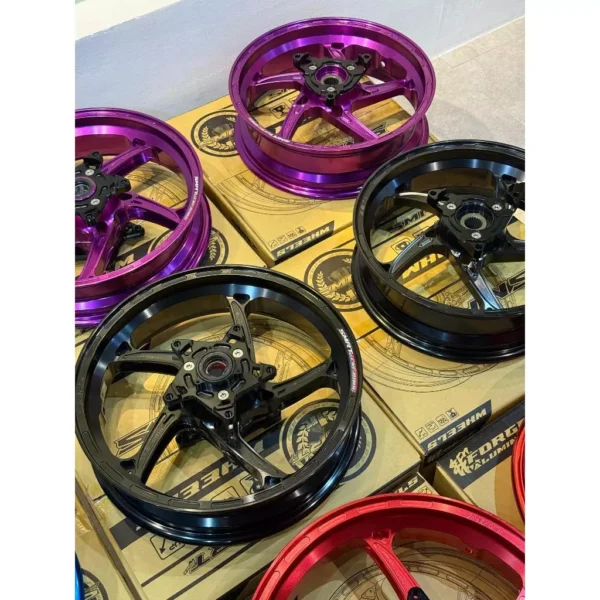 Random CNC Forged Rim Xmax Front Rear Set High Strength Lightweight Wheels Set Forged Alloy