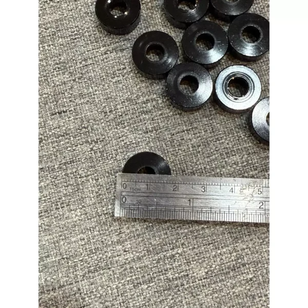 1 Pcs Universal CNC Bush Caliper Bush Disc Plate M6 Screw Size Height 6mm Black Colour