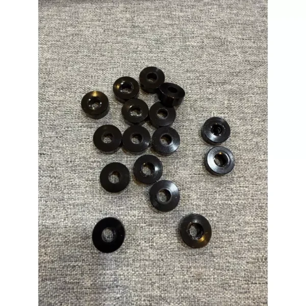 1 Pcs Universal CNC Bush Caliper Bush Disc Plate M6 Screw Size Height 6mm Black Colour